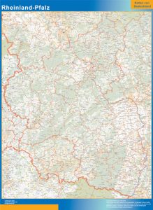 Rheinland Pfalz Carte Lander