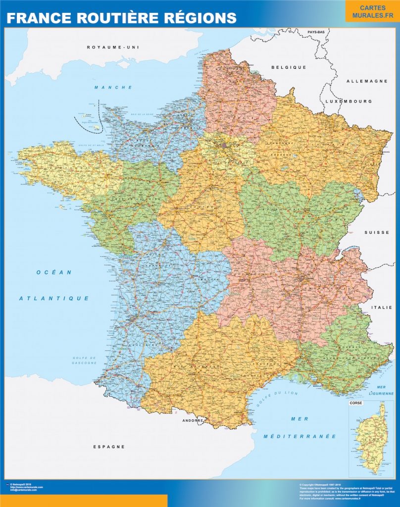 Carte France Routiere Regions